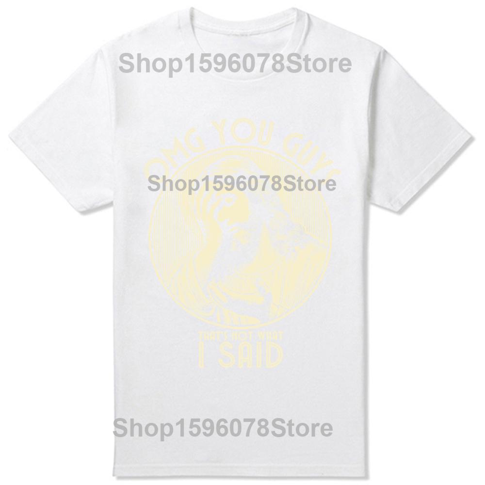 

Omg You Guys That Not What I Said Tshirt Funny Jesus Christ Graphic Printed Unisex T Shirt Summer Short Sleeve Harajuku Women Tees S