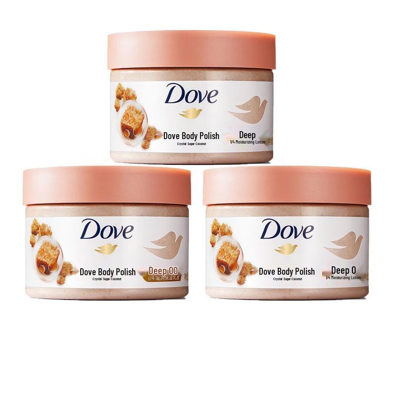 DOVE Brown Sugar & Coconut Moisturizing Body Scrub