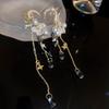 Moon Ear Clips For Women Long Tassel Ear Clips For Women Girl Vintage Jewelry 2025 New Fashion Accessories Pendant Party Gift
