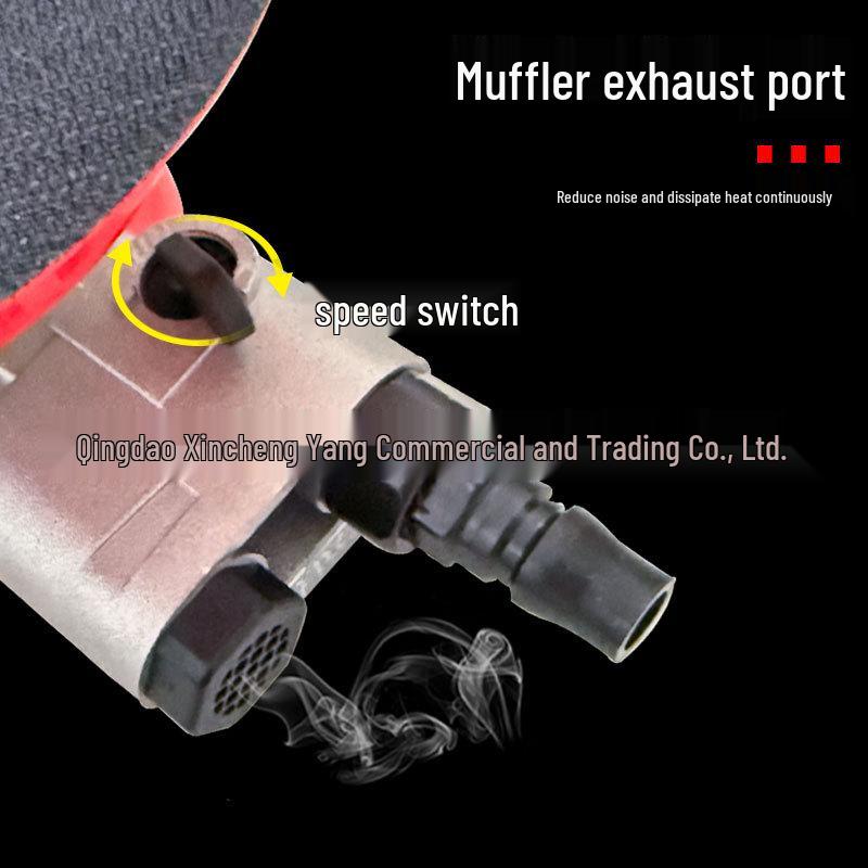 Tafde 5" Pneumatic Sander/Polisher Vacuum Woodworking Machine for Sanding, Waxing, Grinding, and Dry Grinding.