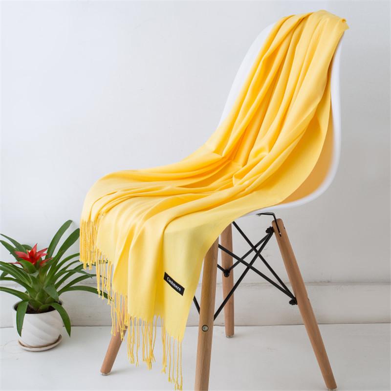 Summer Women Hijab Scarf Thin Shawls And Wraps Lady Solid Female Hijab Stoles Long Cashmere Pashmina Foulard Head Scarves