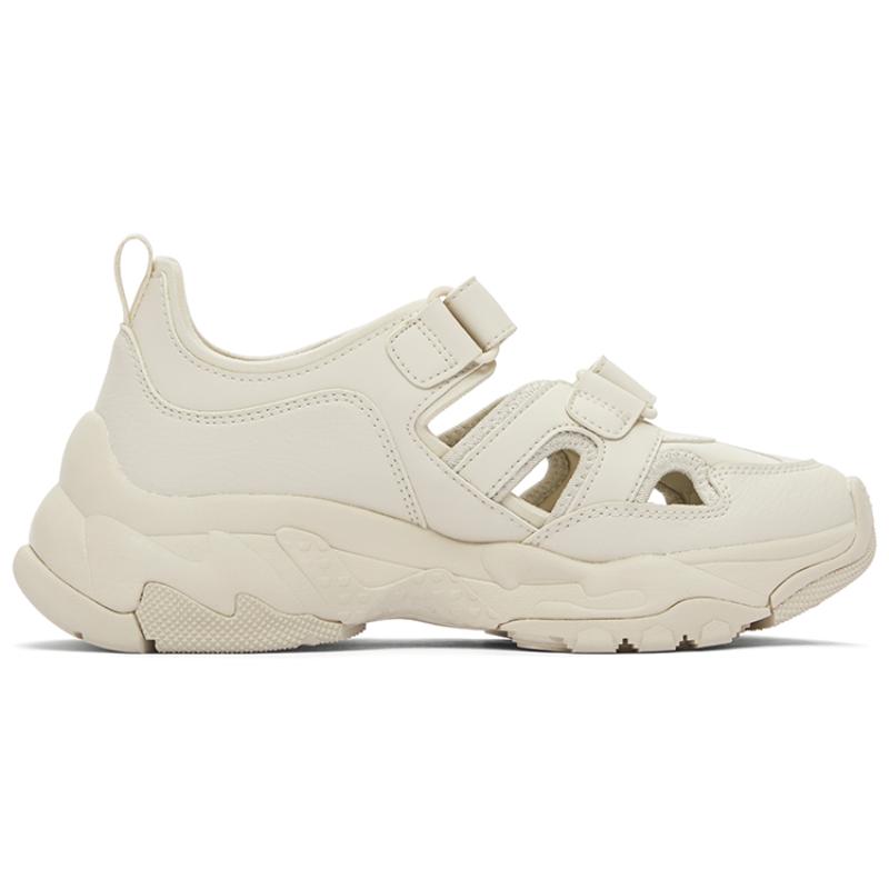 MLB Sandal Chunky Mask Breathable River Trekking Shoes Unisex Beige Sneakers 3ASDCH143-07CRS