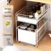 Miling Pull-out Kitchen Spice Rack with Cover