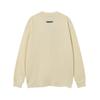 F101 Fear Of God Essentials Letter Print Oversized T-shirt Crewneck Sweatshirt - Unisex Streetwear Pullover