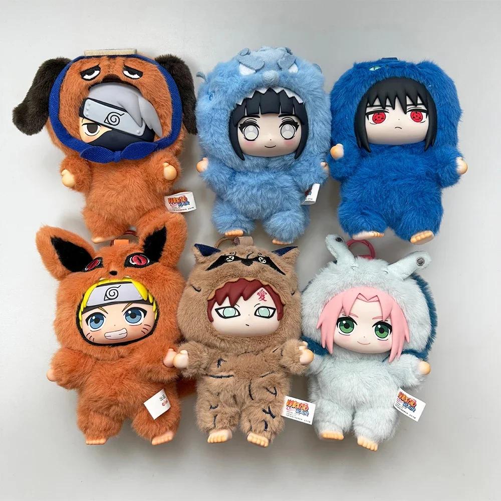 Bandai EAKI Naruto Slepý Box Shippuden Party Série Uzumaki Plyšová Taška Přívěsek Ozdoba Panenka Hračka Sběratelská Narozeninový Dárek