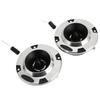 2 Pcs Car Tweeter HIFI Sound Quality Sensitive Silver 150W Dome Tweeter for All Car Audio Systems
