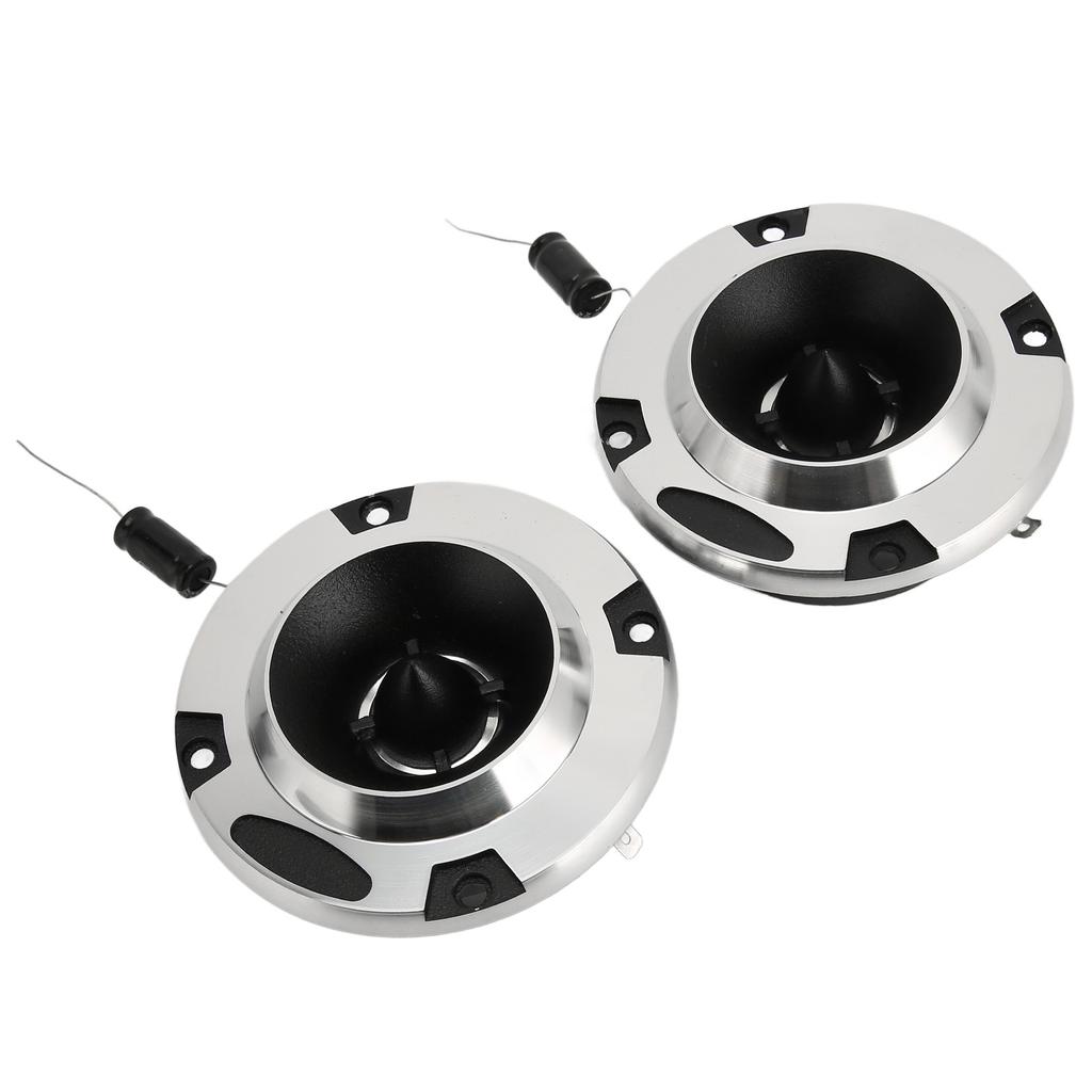 2 Pcs Car Tweeter HIFI Sound Quality Sensitive Silver 150W Dome Tweeter for All Car Audio Systems