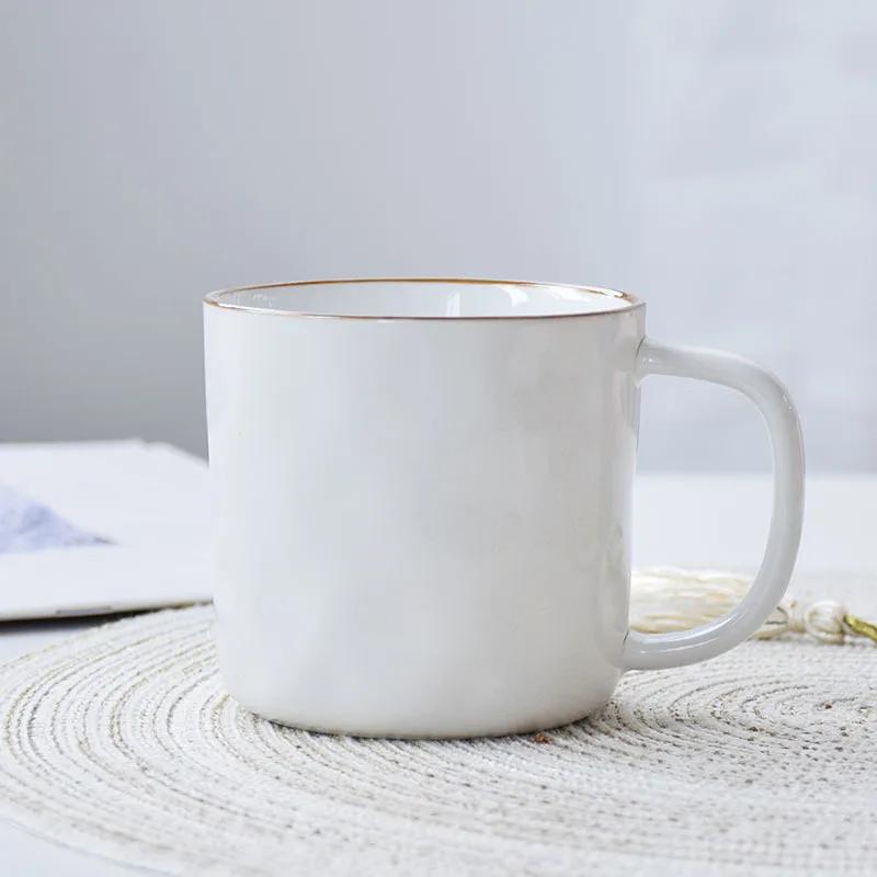 Milk Cup Mug for Coffee Macaron Color Personalized Gifts Good-looking Drinkware Porcelain Coffee Cups Coffe Ceramic Cup Gift Bar