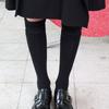 Kuho Plus Sheer Layered Knee Socks Black (KE58KTM035)