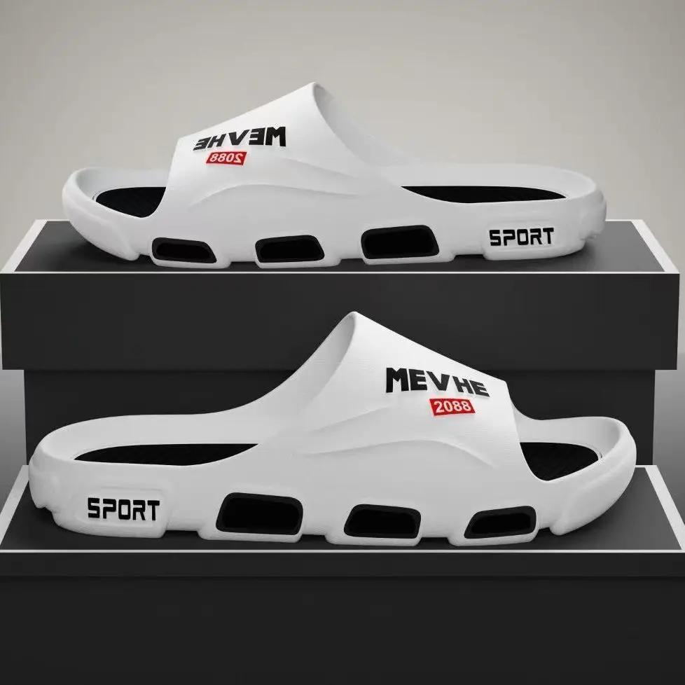 

Fashion House Men s Shoe Indoor Walk Around Home Anti-slip Outdoor Slides Designer Luxury Rubber Y2k 2025 Fashion Clappers Male Slipper 44-45