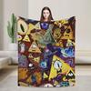 Coperte Anime Cartone Animato Gravity Falls Morbide Calde Fantastici Plaid per Casa Ristorante Primavera Autunno