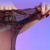 Sexy Women Lace High Waist Pantyhose Line Crotch Double Color Oil Shiny Glossy Tights 3D Maid Stocking Home Wear