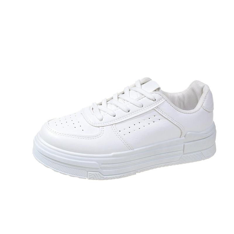 Popular Hong Kong style platform Guochao board shoes women's summer 2025 spring and autumn new niche versatile casual shoes sports white shoes