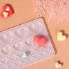 3 Size Love Heart Silicone Mold Pendant Casing Molds for Handmade DIY Resin Jewelry and Gift Making