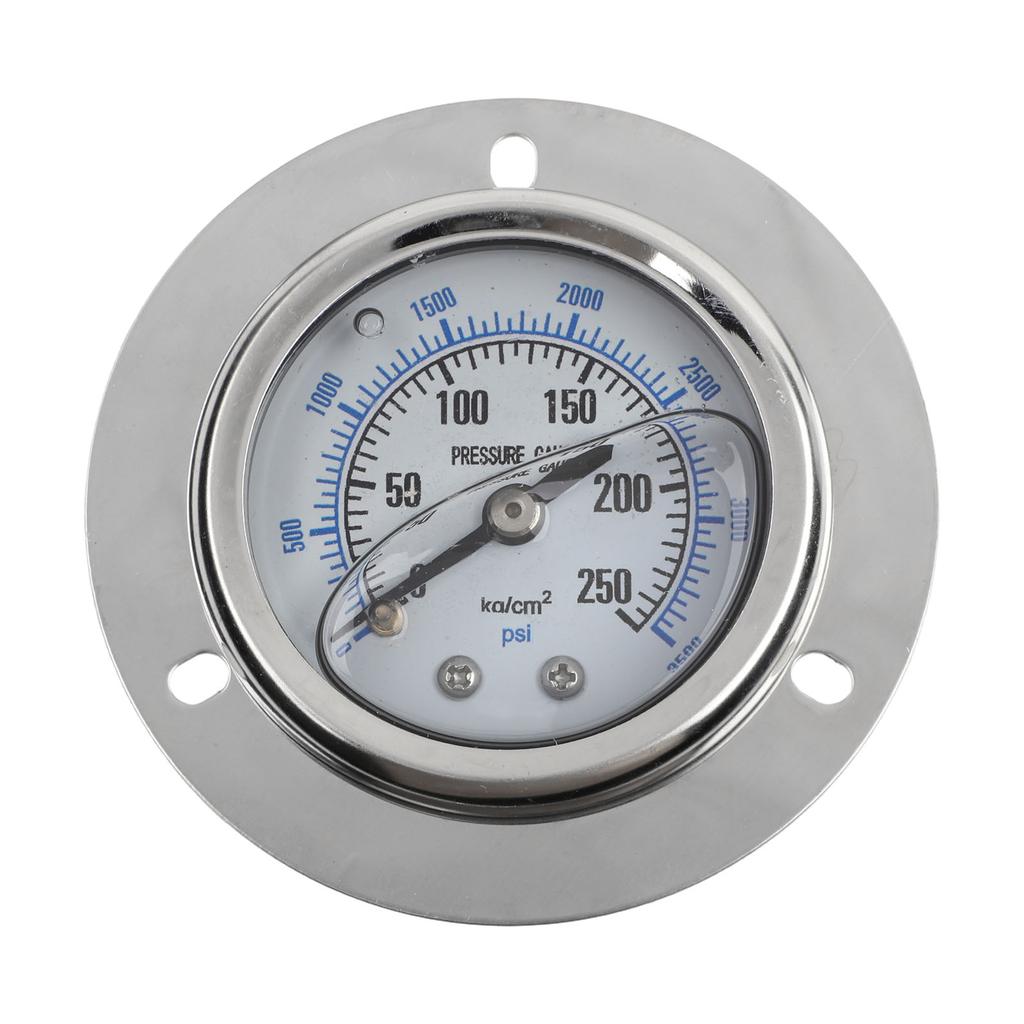 For DIY Tasks 50mm Dial Diameter 250KG Pressure Meter Automotive Pressure Gauge Advanced Sensing Technology Easy To Read Gauges