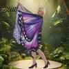Stage Performance Accessory Halloween Butterfly Wings Costume for Women Adults Creative Festival Cape Wing Fairy Music Festivals Cosplay Party