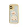 Cute Cartoon Duck IPhone 16 ProMAX Mobile Phone Case 13 Apple 14 Suitable for 12 All Inclusive 15 Transparent 11 Soft Cover