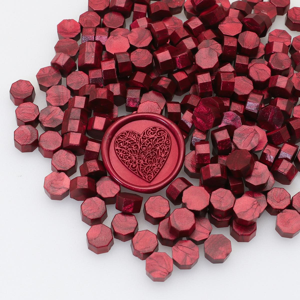 

Octagonal Wax Beads 500g | Durable DIY Melting Sealing Stamps Kit, Non-Toxic Craft Supplies, Wax Seal Gift Set 39-76