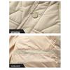 ROMON Men's Business Casual Lapel Padded Jacket