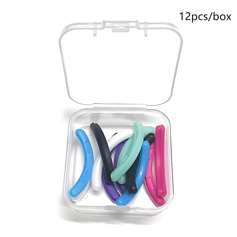 Eyelash Curler Refills Hypoallergenic Soft Rubber Pad For Universal Eyelash Curler With Storage Box Salon-Grade Anti-Slip Design