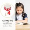 Montessori Musical Instrument Toys Wood Kids Drum Toys  Birthday Christmas Holiday