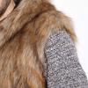 Men's Trendy Slim Fit Faux Fur Mink Sleeveless Vest