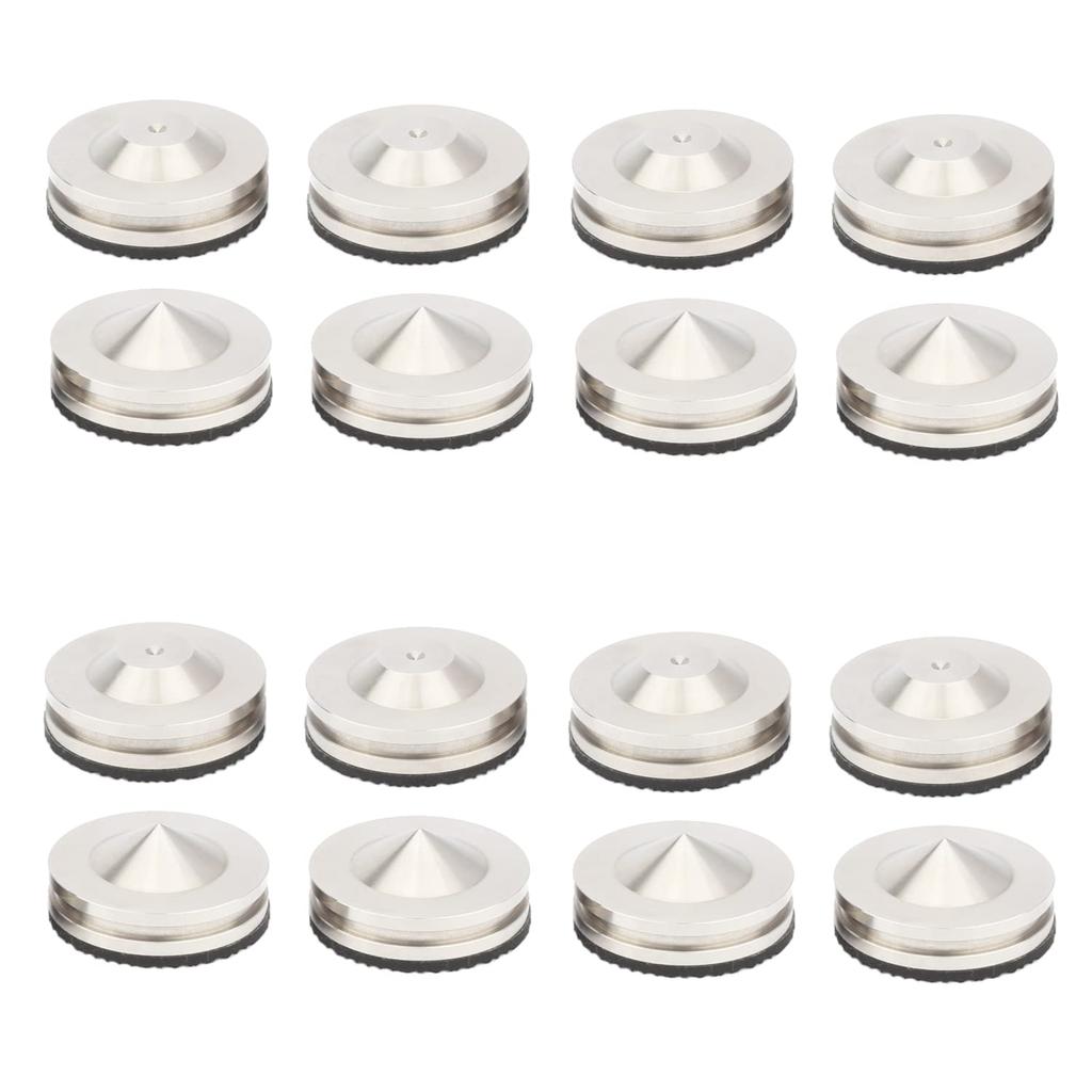 Set of 8 Stainless Steel Spike Spike Spike Speaker Acoustic Comes with Butyl Rubber Sheet [LCYOUTH] Insulators, Bases, Holders, Improvement, (27mm)