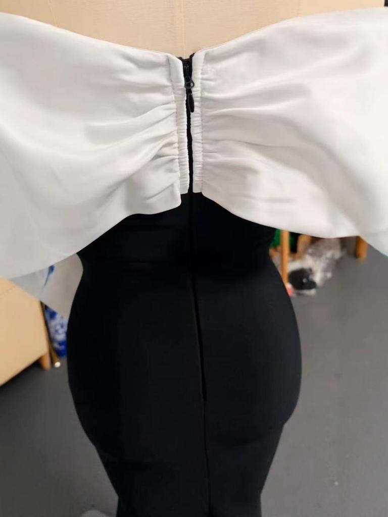 Abito Benda con Fiocco in Raso Estate 2025 - Gonna da Sera Sexy