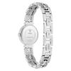 Guess Leena GW0994L1 Women's Watch Silver Stainless Steel Crystal White Dial