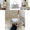 Chic Street Style Small Box Bag For Women Gold And Silver Handbag