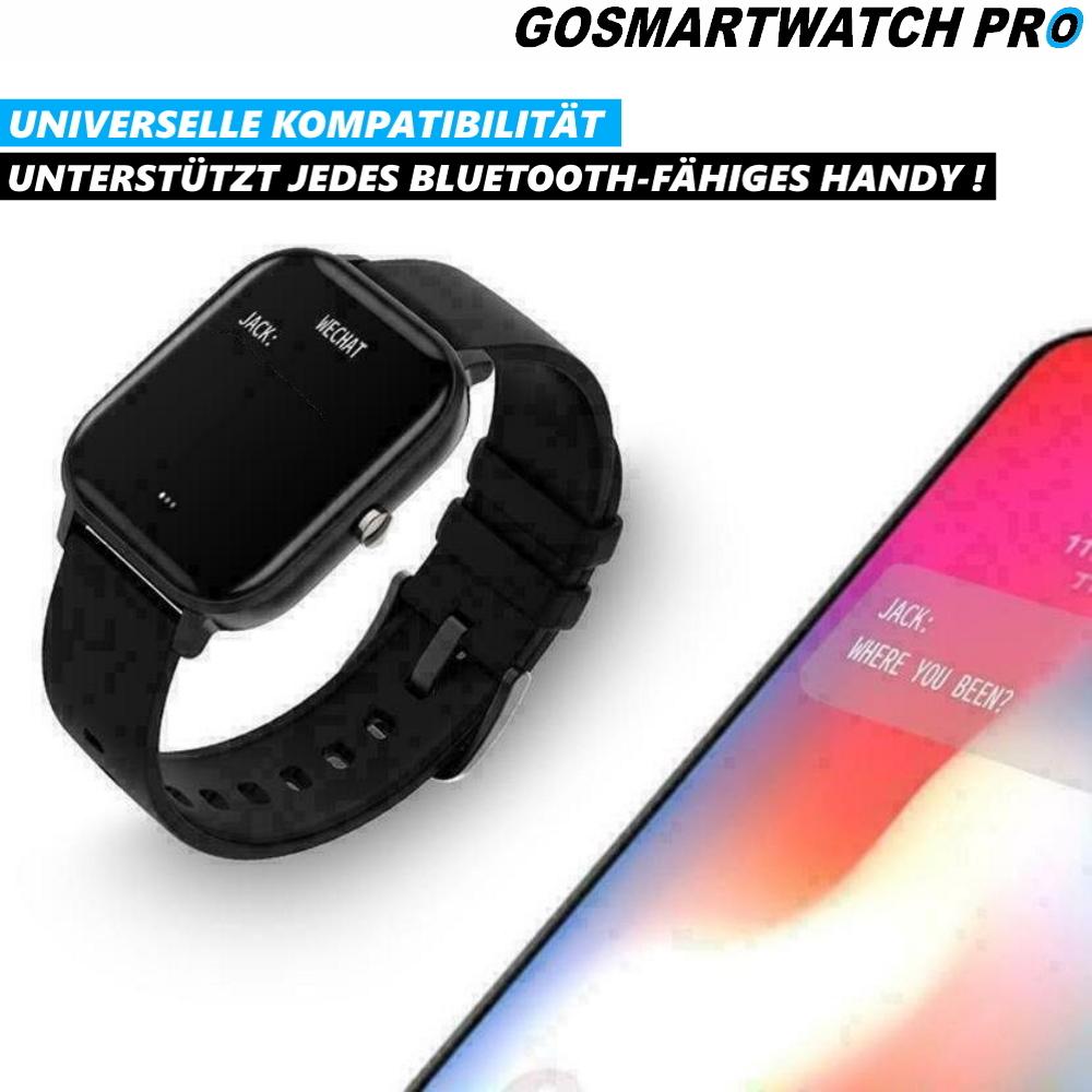 GOSMARTWATCH PRO Smartwatch Bluetooth Waterproof for Android and iPhone iOS