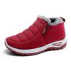 Men's and Women's Cotton Shoes with One Pedal, Piled and Thickened Warm Snow Boots, Medium and Old Low-top Short Cotton Boots