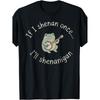 Frosch Wenn ich einmal Unfug treibe, werde ich Unfug treiben Lustiges T-Shirt Mode Gedrucktes Rundhals-T-Shirt Weiche und lockere Passform Vielseitige Freizeitkleidung für Stilfans