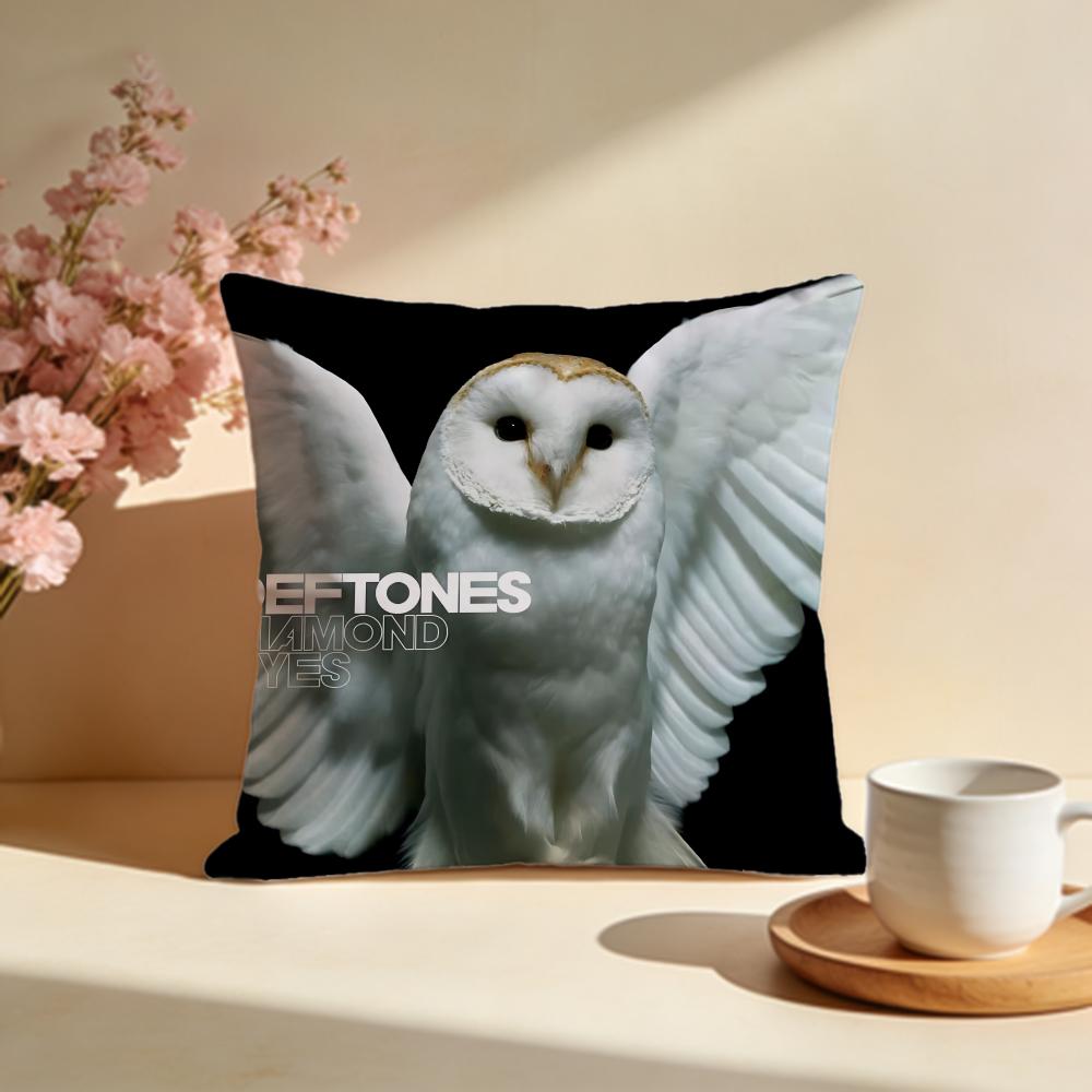 Trendy DDeftonesful Cushion Cover Stylish Washable Pillow Cover Ideal for Couch Bedroom Car Decoration