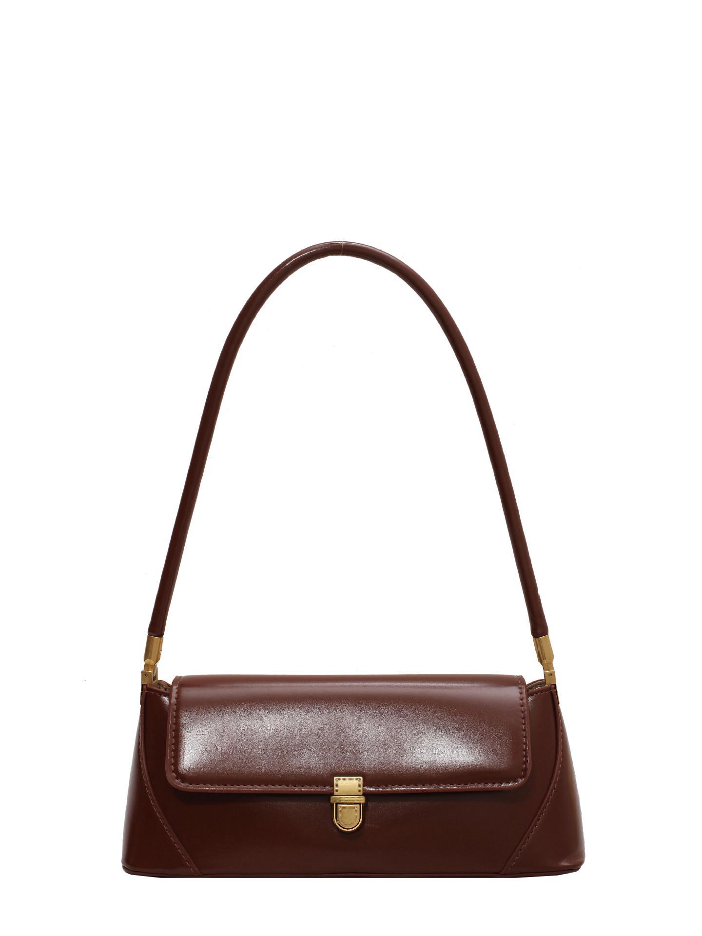 

Роскошная женская сумка через плечо в стиле ретро - стильный дизайн подмышкой Single Pack коричневый