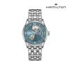H32705142 Jazzmaster Open Heart 42mm Ice Blue Metal Men's Watch