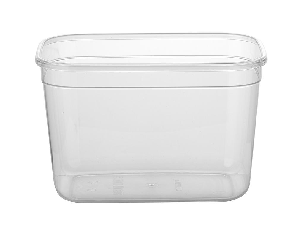 Pojemnik Do Żywności Plastikowy Prostokątny Foodie 2,3L