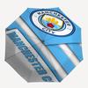 Manchester City Theme Automatic Umbrella, Lightweight & Portable, 8 Rib, Perfect for Outdoor Travel, Birthdays, Christmas, Gifts.