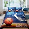 Basketball quilt cover bedding sports theme 3D digital printing three or four-piece set