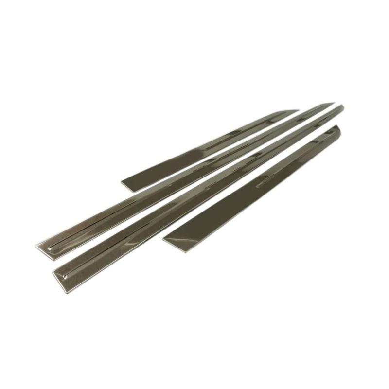 High Quality For Hyundai Tucson 2015 2016 2017 2018 Car Styling Protect Cover Side Door Body Trim Stick Strip Molding Part 4PCs