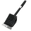 In 1 3 Barbecue Bbq Oven Grill Bristles Cleaning Stiff Brush Scraper Cleaner