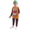 Performance Stage Children Cosplay Costume Pumpkin Cloak Kids Performance Suit  Girl