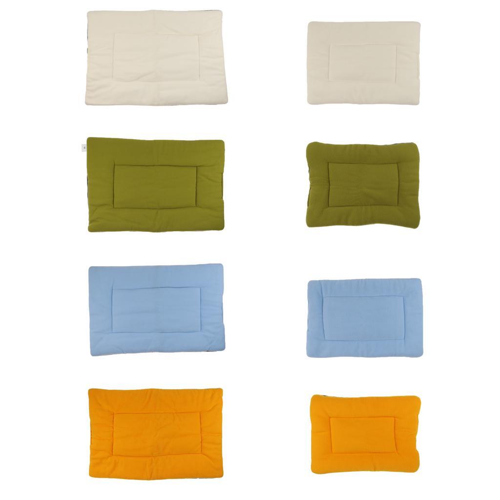 Warm Soft Pet Dog Puppy Cat Kennel Cage Pad Bed Cushion Fleece Mat Nest 