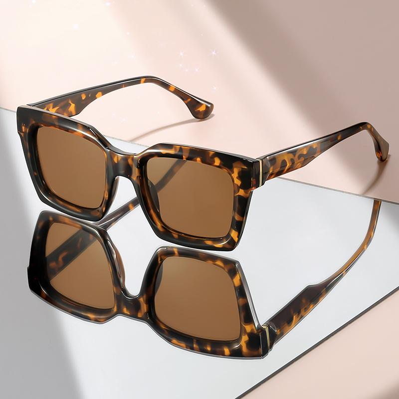 2025 The New Large-framed Sunglasses Feature a Classic and Simple Style, Suitable for Daily Wear and Travel Parties