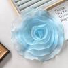 3D Organza Large Flower Patch Chest Flower Clothes Appliques DIY Clothing Patch  Sewing