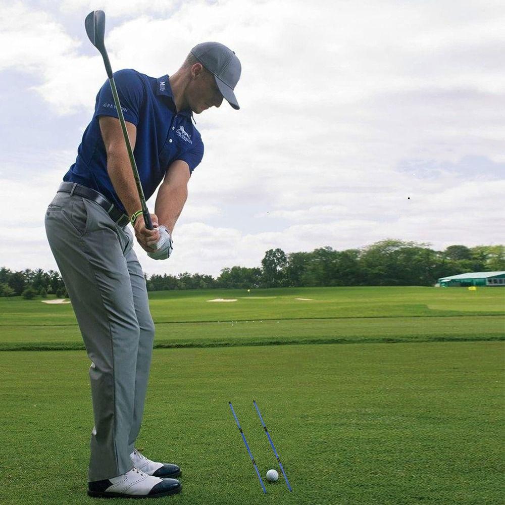 Postures Corrector Golf Practice Rods Folding Design Golf Swing Training Tool For Golfer