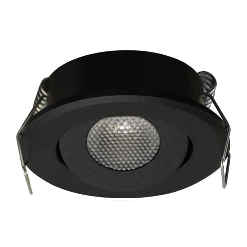 Decorative LED Light Fixture Black 1.5W Ip20 4200K Mati Ideus 03737