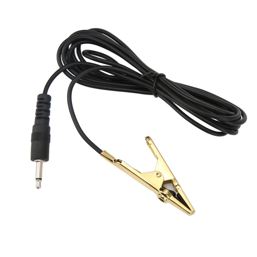 Audio Pickup Clip Metal 3.5mm Universal Instrument Microphone Pickup Clip with Sponge Pad for Violin Guitar1.5m   4.9ft