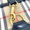 BURBERRY Check Document Pouch Clutch bag Canvas/Leather Beige