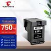 TuSheng Kompatible HP 63XL Schwarze Tintenpatrone